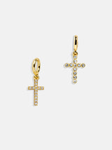 BaubleBar Faith Cluster Charm - Pave Cross - 
    Get Gifting: Enjoy 20% Off
  
