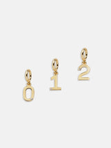 BaubleBar Gold Number Cluster Charm - 0 - 
    Create your own cluster charm necklace
  
