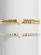 Lyanna Heart Tennis Bracelet - Lyanna Tennis Heart