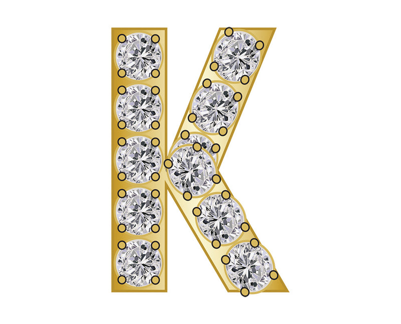 K - Pavé Gold