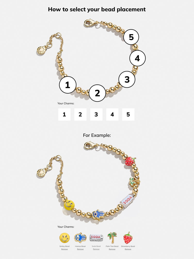 BaubleBar Kids' Custom Pisa Charm Bracelet - Kids Charm Bracelet - 
    Enjoy 20% Off: One week only
  
