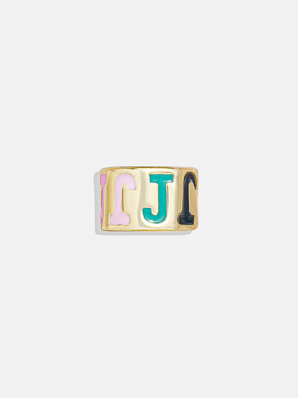 Initial 360 Bead - J