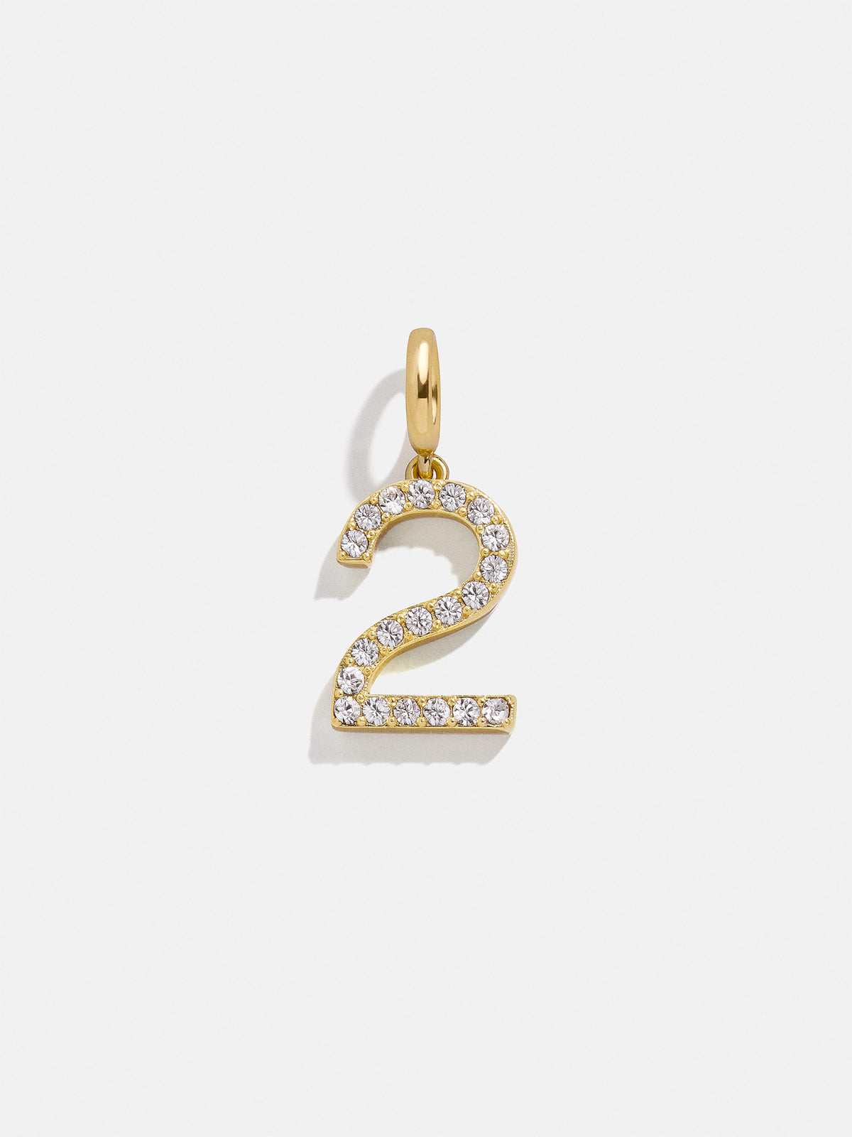 Pavé Number Cluster Charm - 2