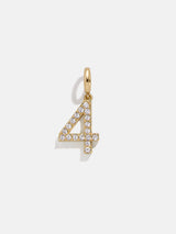 BaubleBar Pavé Number Cluster Charm - 4 - 
    Create your own charm necklace
  
