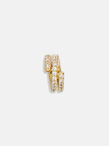 BaubleBar Pavé Spiral Bead Charm - Gold/Pavé - 
    Enjoy 20% Off: One week only
  
