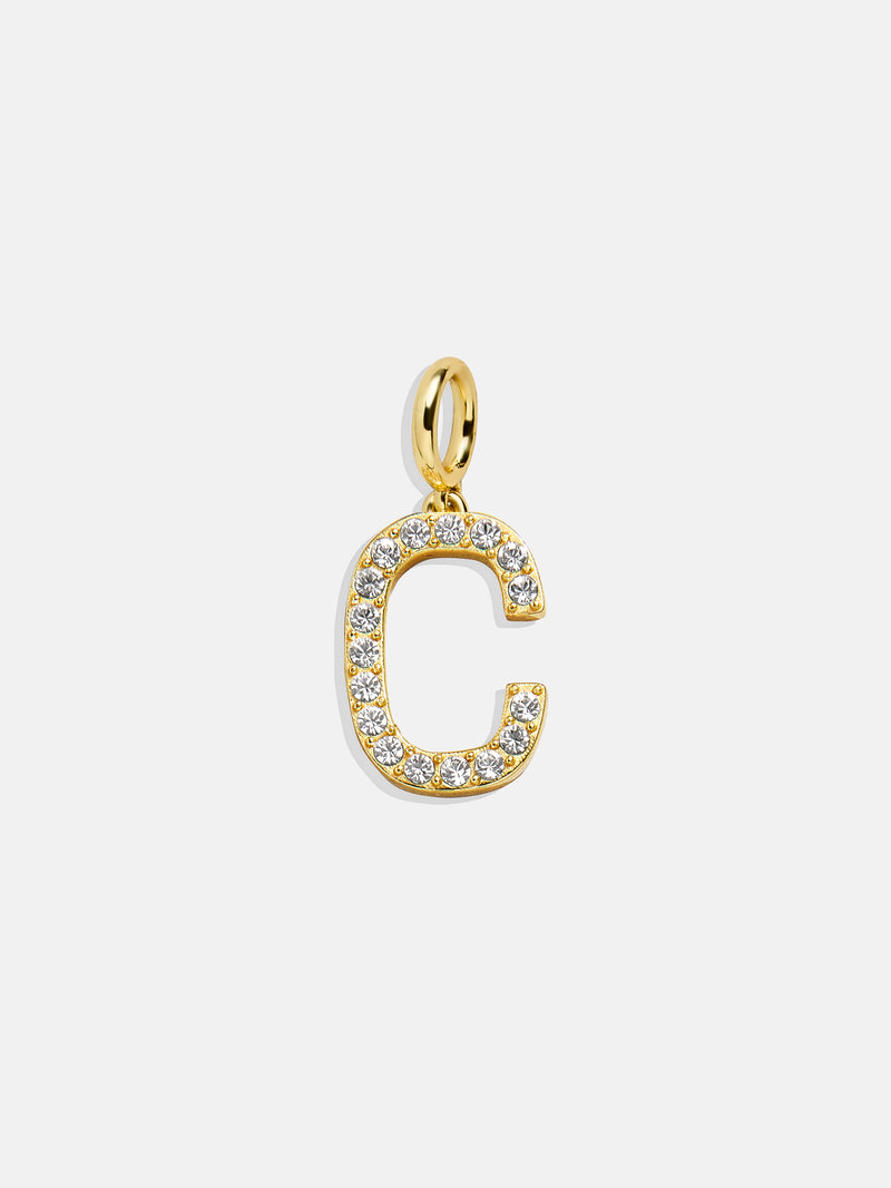 Pavé Initial Cluster Charm - C