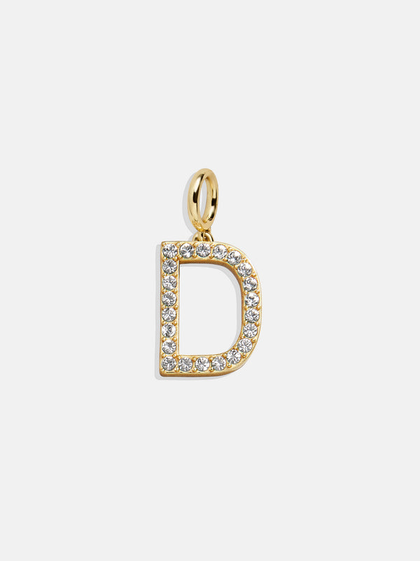 Pavé Initial Cluster Charm - D