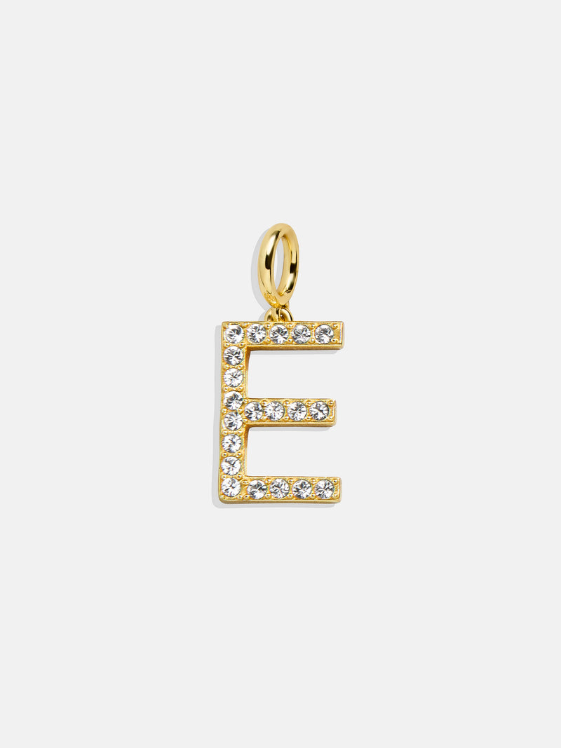 Pavé Initial Cluster Charm - E