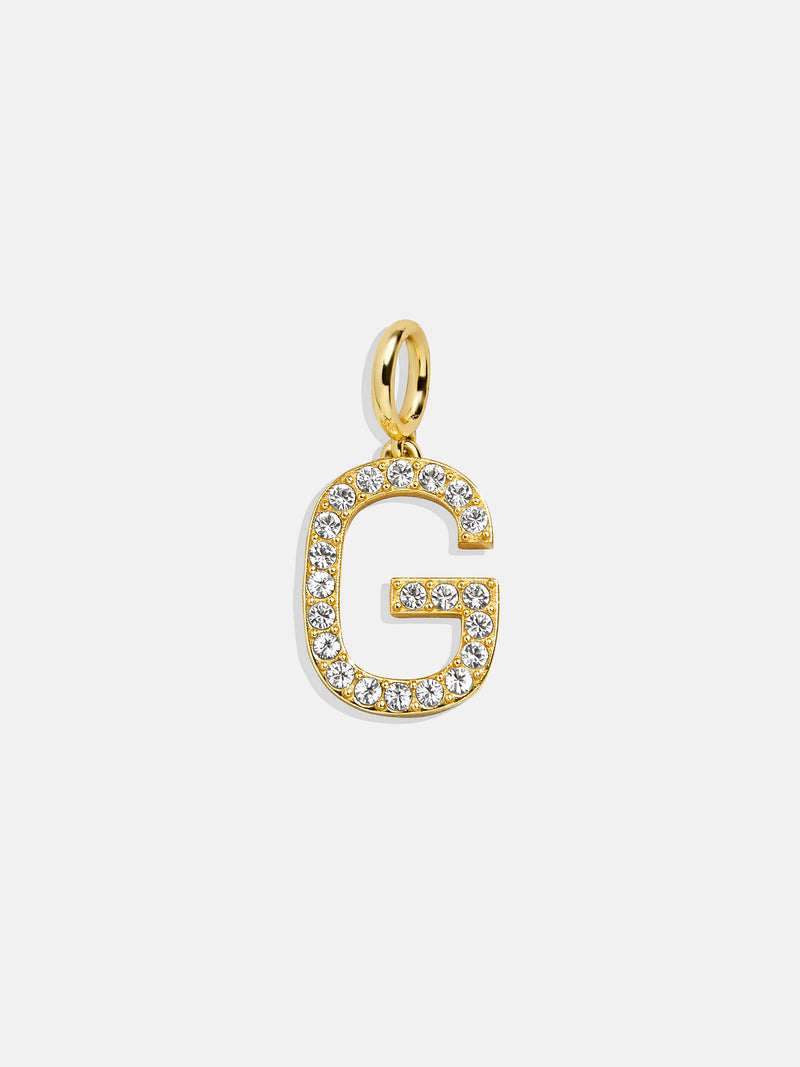 BaubleBar Pavé Initial Cluster Charm - G - 
    Enjoy 20% Off Necklaces – For a Limited Time
  
