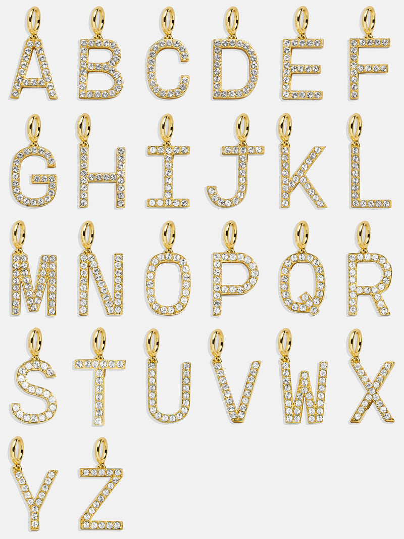 BaubleBar Pavé Initial Cluster Charm - W - 
    Enjoy 20% Off Necklaces – For a Limited Time
  
