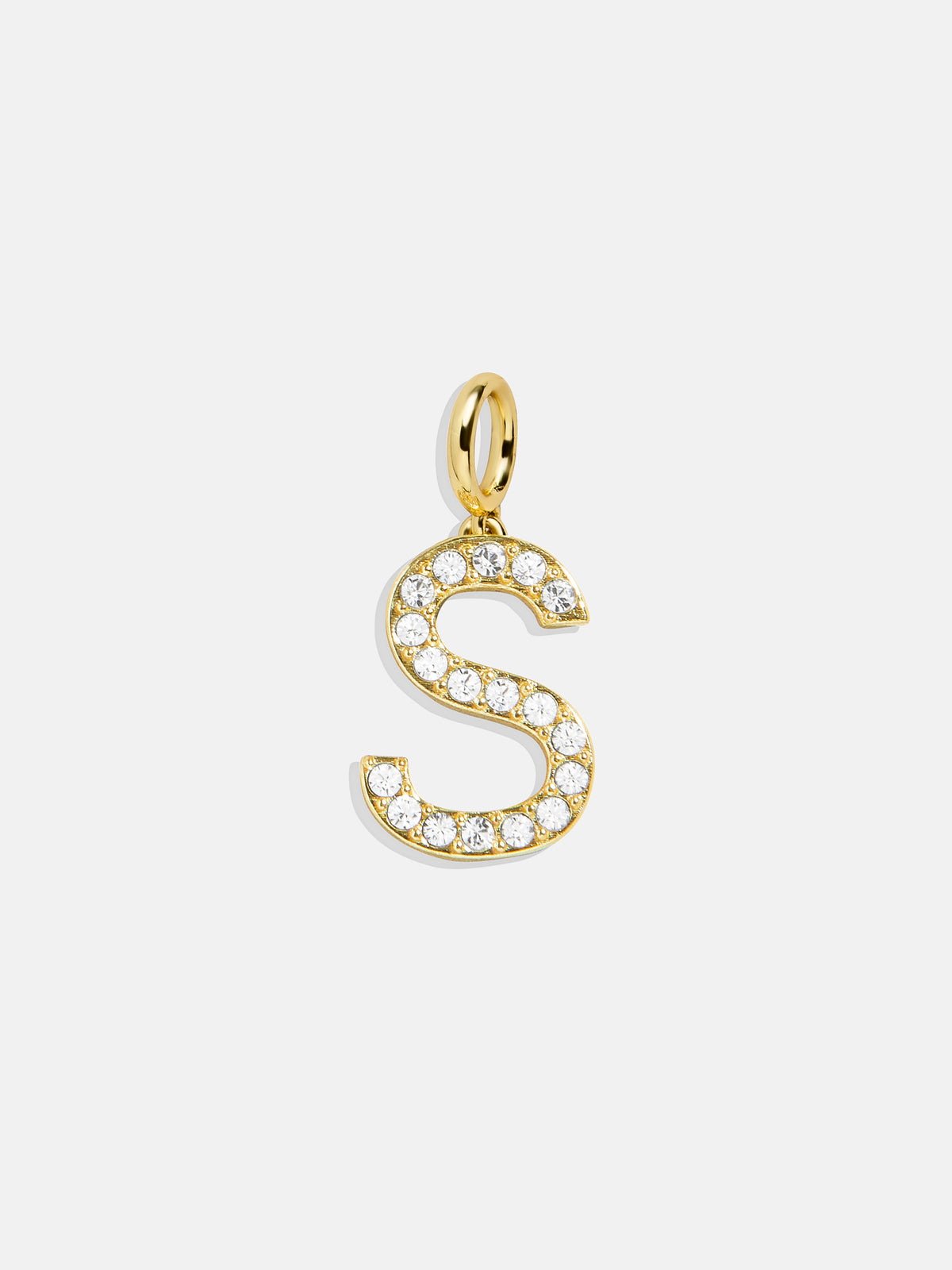 Pavé Initial Cluster Charm - S