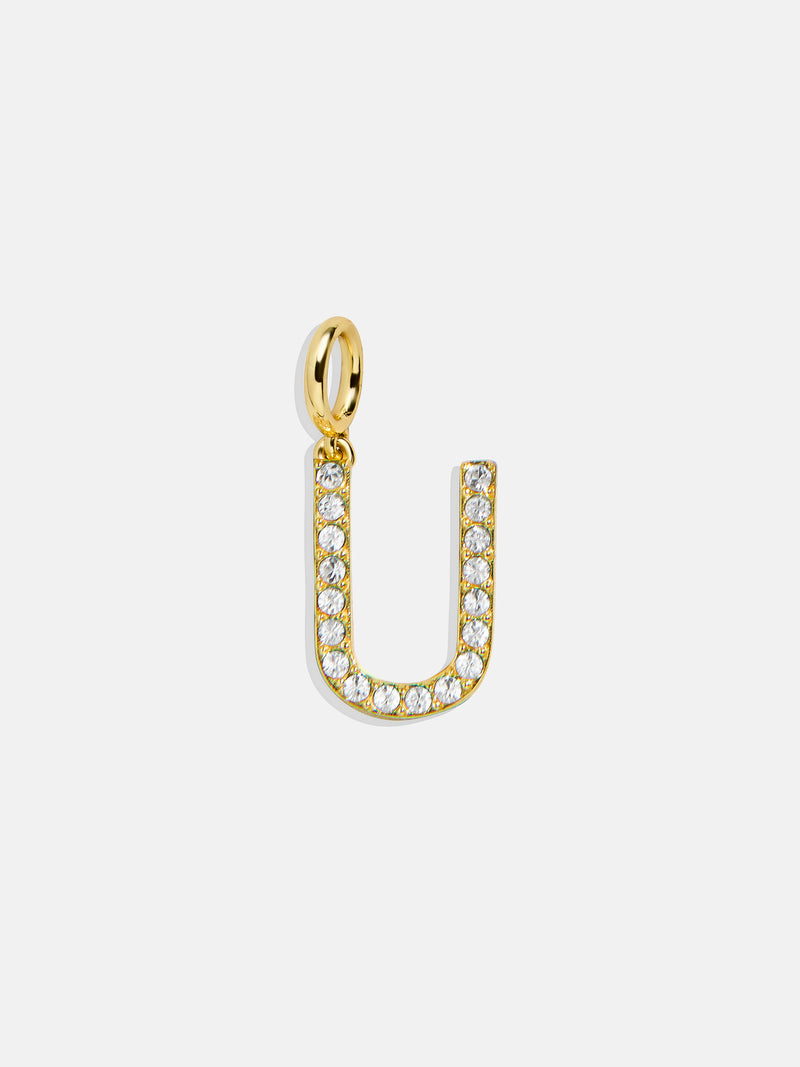 BaubleBar Pavé Initial Cluster Charm - U - 
    Enjoy 20% Off Necklaces – For a Limited Time
  
