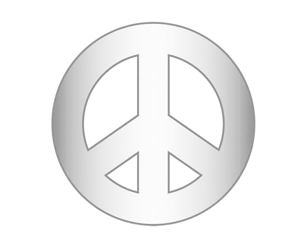 Peace Sign - Silver