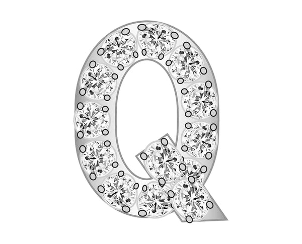 Q - Pavé Silver