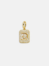 BaubleBar Block Pavé Initial Cluster Charm - D - 
    Create your own charm necklace
  
