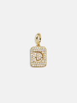 BaubleBar Block Pavé Initial Cluster Charm - D - 
    Create your own cluster charm necklace
  
