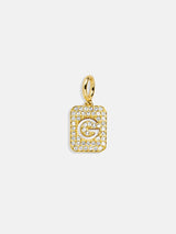 BaubleBar Block Pavé Initial Cluster Charm - G - 
    Create your own charm necklace
  
