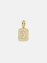 BaubleBar Block Pavé Initial Cluster Charm - I - 
    Create your own charm necklace
  
