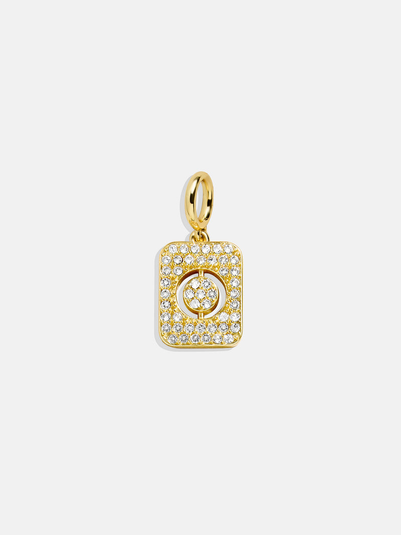 BaubleBar Block Pavé Initial Cluster Charm - O - 
    Enjoy 20% Off Necklaces – For a Limited Time
  
