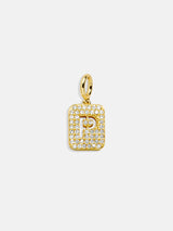 BaubleBar Block Pavé Initial Cluster Charm - P - 
    Create your own charm necklace
  
