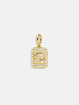 BaubleBar Block Pavé Initial Cluster Charm - Q - 
    Create your own charm necklace
  
