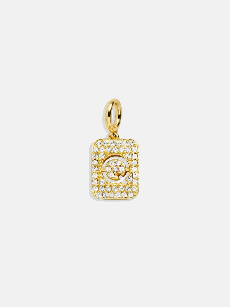 BaubleBar Block Pavé Initial Cluster Charm - Q - 
    Enjoy 20% Off Necklaces – For a Limited Time
  
