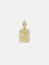 BaubleBar Block Pavé Initial Cluster Charm - S - 
    Create your own charm necklace
  
