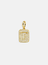 BaubleBar Block Pavé Initial Cluster Charm - T - 
    Create your own charm necklace
  
