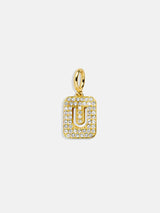 BaubleBar Block Pavé Initial Cluster Charm - U - 
    Create your own charm necklace
  
