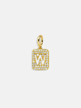 BaubleBar Block Pavé Initial Cluster Charm - W - 
    Enjoy 20% Off Necklaces – For a Limited Time
  
