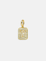 BaubleBar Block Pavé Initial Cluster Charm - Y - 
    Create your own charm necklace
  
