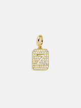 BaubleBar Block Pavé Initial Cluster Charm - Z - 
    Create your own charm necklace
  
