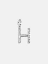 BaubleBar Silver Pave Initial Cluster Charm - H - 
    Get Gifting: Enjoy 20% Off
  
