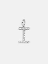 BaubleBar Silver Pave Initial Cluster Charm - I - 
    Get Gifting: Enjoy 20% Off
  
