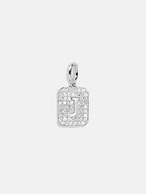 BaubleBar Silver Block Pave Cluster Charm - J - 
    Early Black Friday Deal: 20% Off Custom Gifts
  
