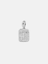 BaubleBar Silver Block Pave Cluster Charm - T - 
    Early Black Friday Deal: 20% Off Custom Gifts
  
