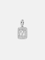 BaubleBar Silver Block Pave Cluster Charm - W - 
    Early Black Friday Deal: 20% Off Custom Gifts
  
