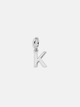 BaubleBar Classic Silver Initial Cluster Charm - K - 
    Get Gifting: Enjoy 20% Off
  
