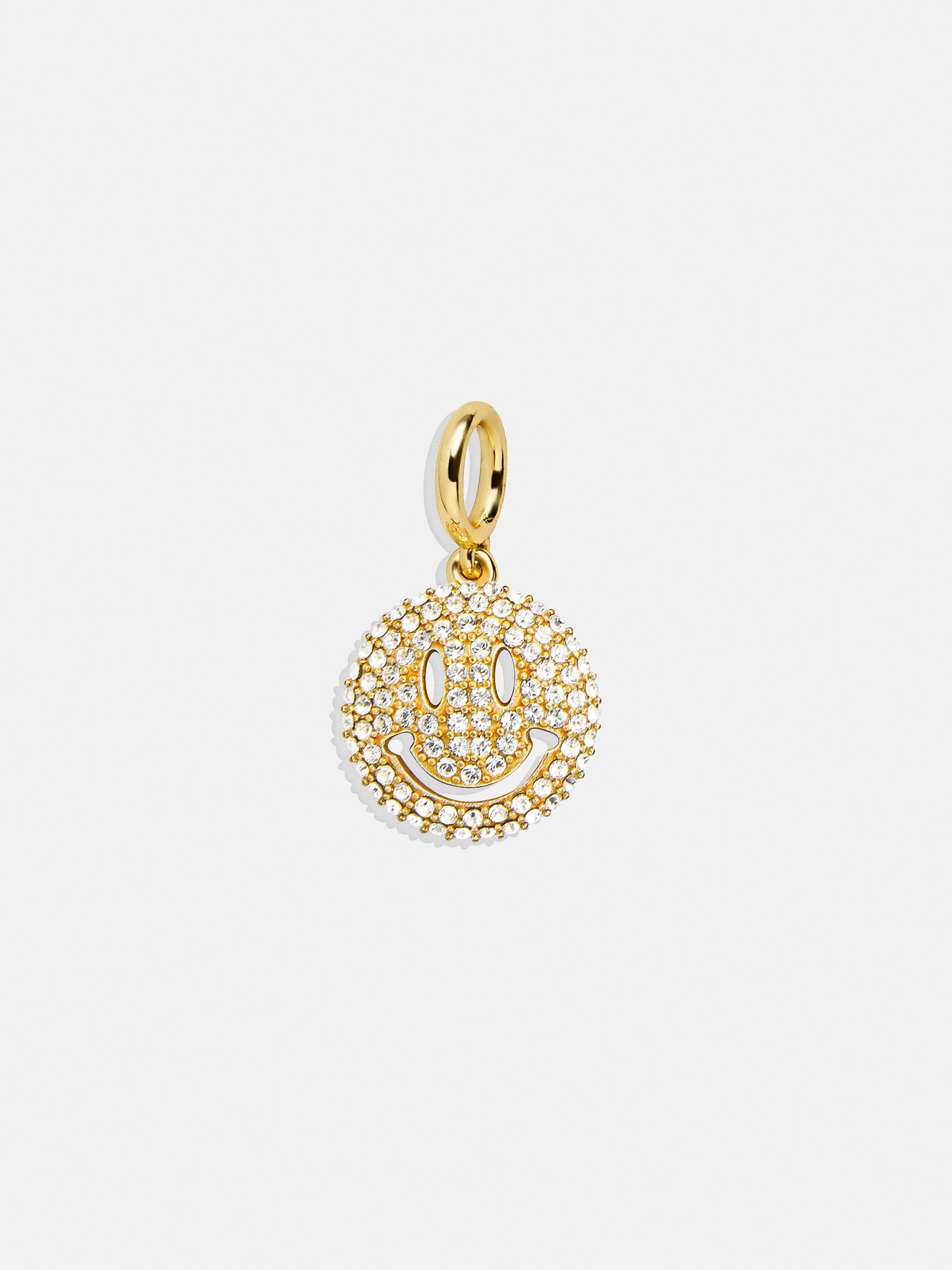 Pave Smiley Cluster Charm