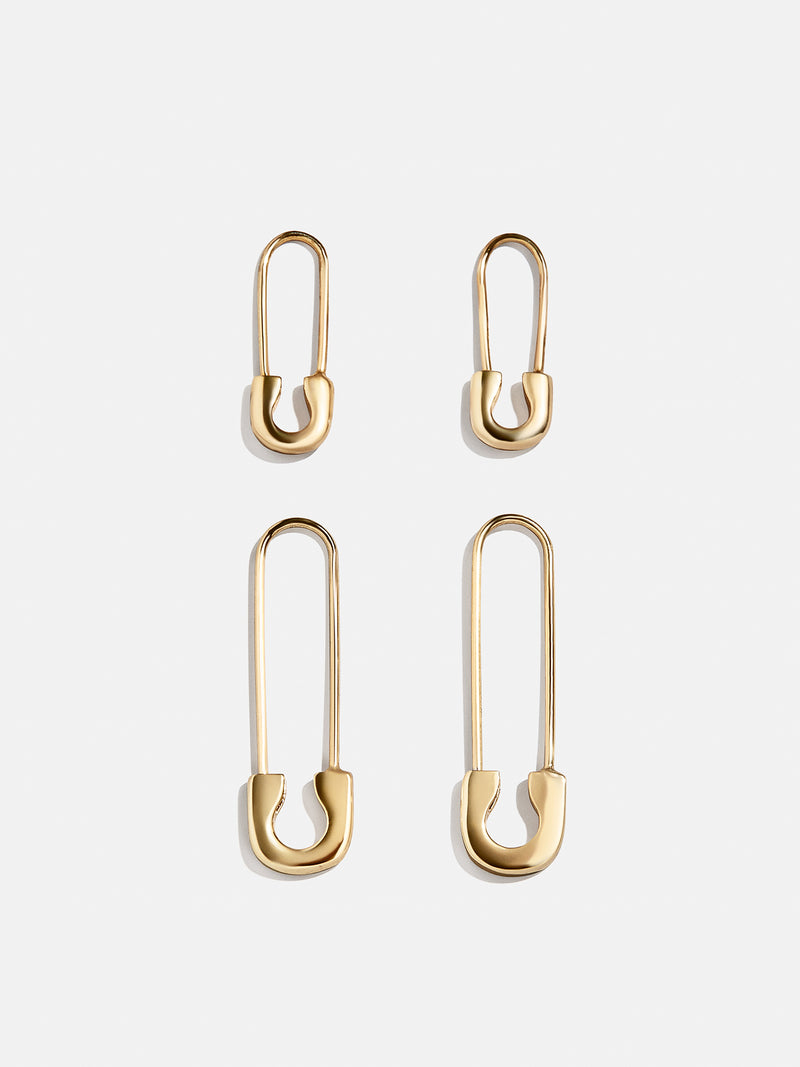 BaubleBar Mini Spillo 18K Gold Earrings - S - 
    Ends Tonight: Enjoy 25% Off
  
