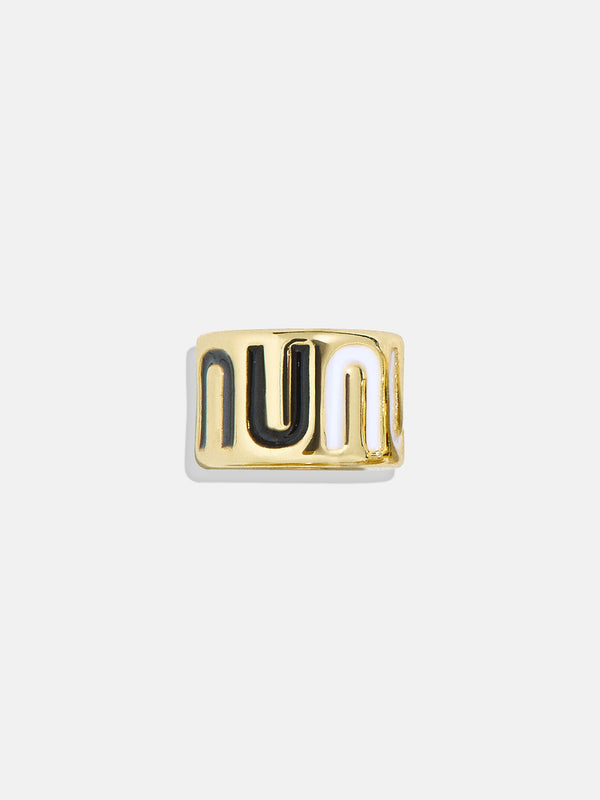 Neutral Initial 360 Bead - U