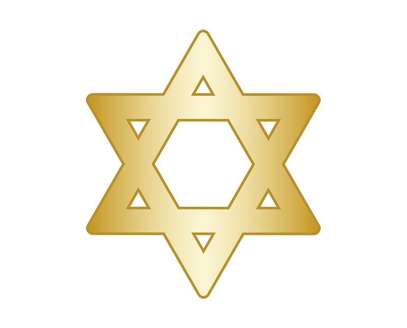 Star of David Icon - Gold