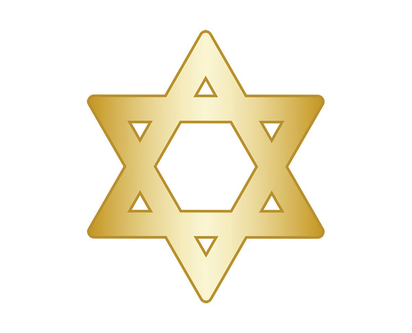 Star of David Icon - Gold