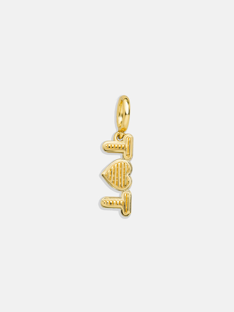 BaubleBar Custom Initial Heart Charm - Gold - 
    Enjoy 20% Off Necklaces – For a Limited Time
  
