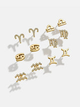 BaubleBar 18K Gold Zodiac Earrings - Gold - 
    20% Off 18K Gold: One week only
  
