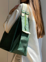 BaubleBar On The Go Compact Tote Bag - Green - 
    Foldable tote - available in 4 colors
  
