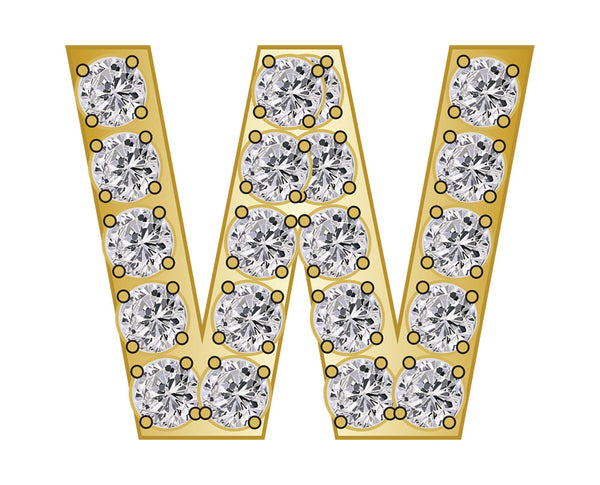 W - Pavé Gold