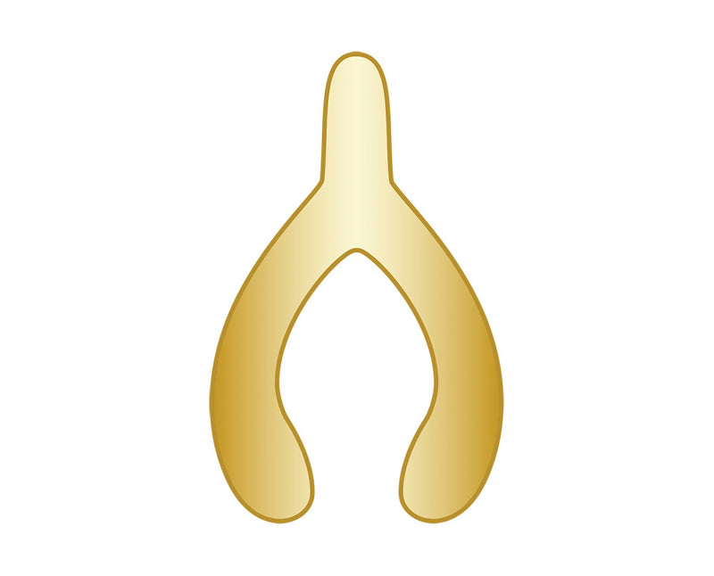 Wishbone Icon - Gold