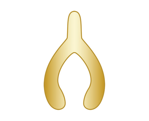 Wishbone Icon - Gold