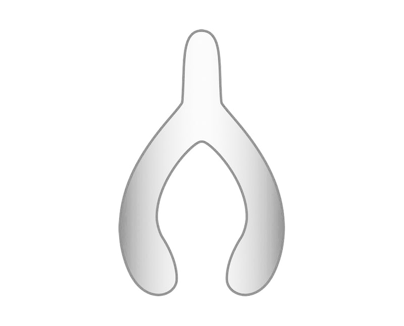 Wishbone Icon - Silver